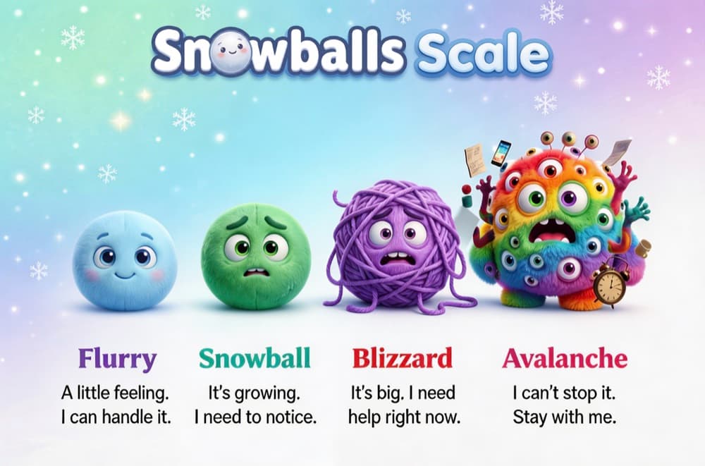The Snowball Scale — Flurry, Snowfall, Blizzard, Avalanche